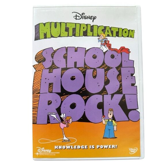 Schoolhouse Rock! Multiplication Rock DVD (Disney 2008, Great Condition) - Picture 1 of 3